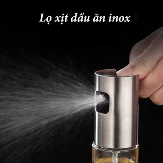 Bình Xịt Dầu Ăn SHODWE Thủy Tinh Cao Cấp Dung Tích 100ml, Dạng Phun Sương, Chai Xịt Dầu Nấu Ăn, Làm Bánh 38589