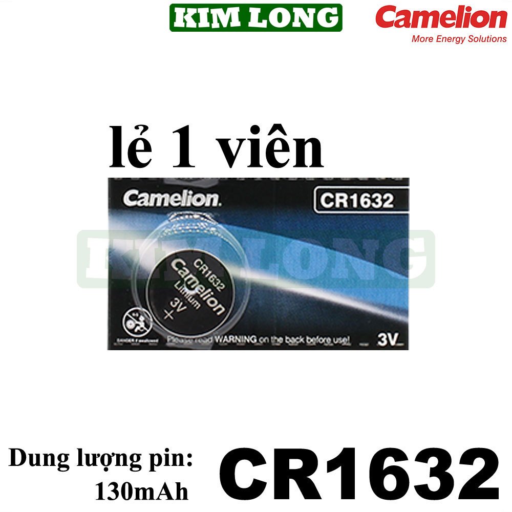 Pin cúc áo Camelion CR1632,CR1620,CR1616,pin Lithium 3V,pin nút áo 3V ...