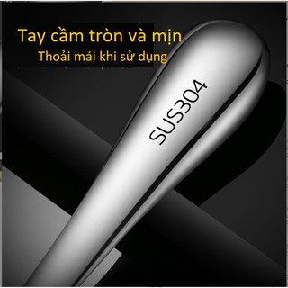 INOX 304 ,Thìa Đơm Cơm - Vá Xới Cơm - Chất  Lượng Bóng Đẹp - Cần Thiết Cho Mọi Nhà