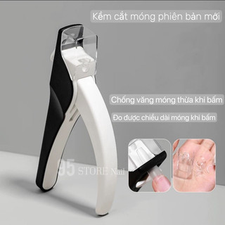 Kềm bấm móng giả đa năng thiết kế chống văng , đo chiều dài móng , dũa móng