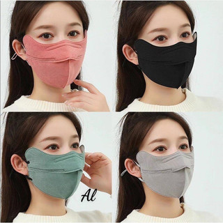 Khẩu Trang 3 Lớp Vải Chống Tia UV, Khẩu Trang Vải Thu Đông Hoạt Tính 3 Lớp Dày Dặn Chống Bụi Chống UV Cao Cấp (sỉ ib)