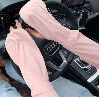 Găng tay vải lụa lạnh chống nắng thiết kế che bàn tay dáng rộng mát mẻ thời trang cho nữ 🌸free ship🌸