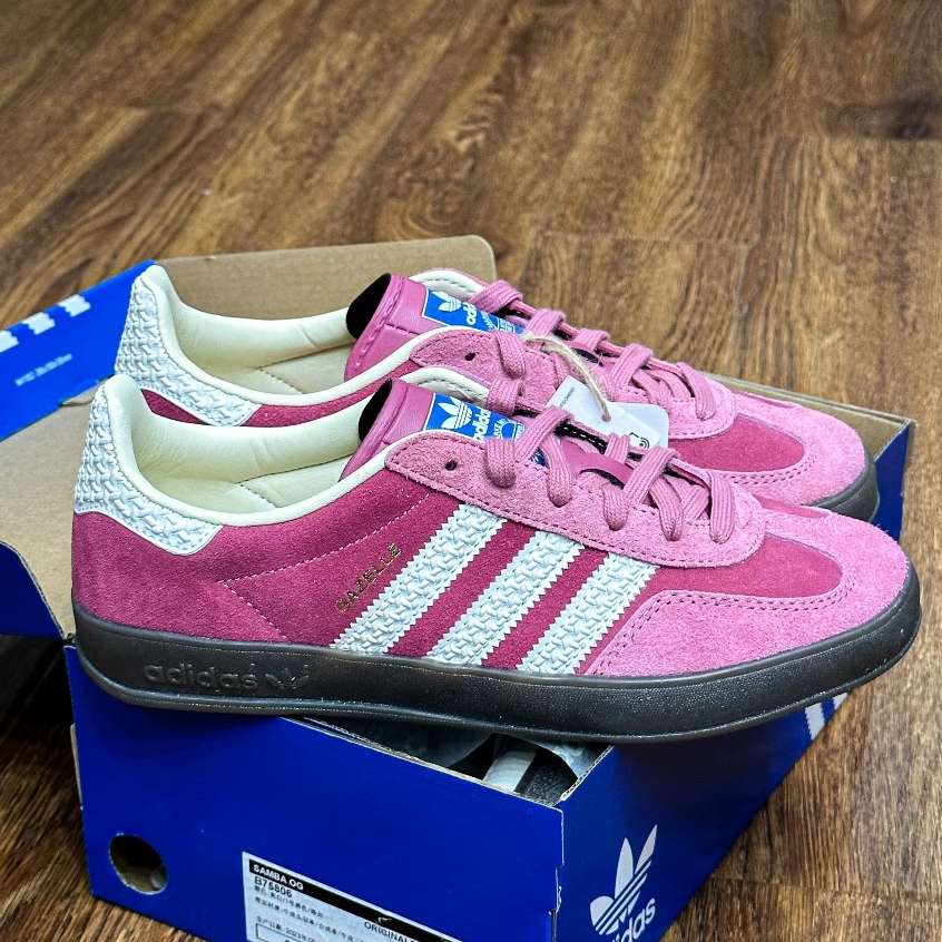 adidas gazelle silver green womens Adidas Womens Gazelle Indoor Sandy Pink / Cloud White / Gum JI2716   Sneaker Junkies