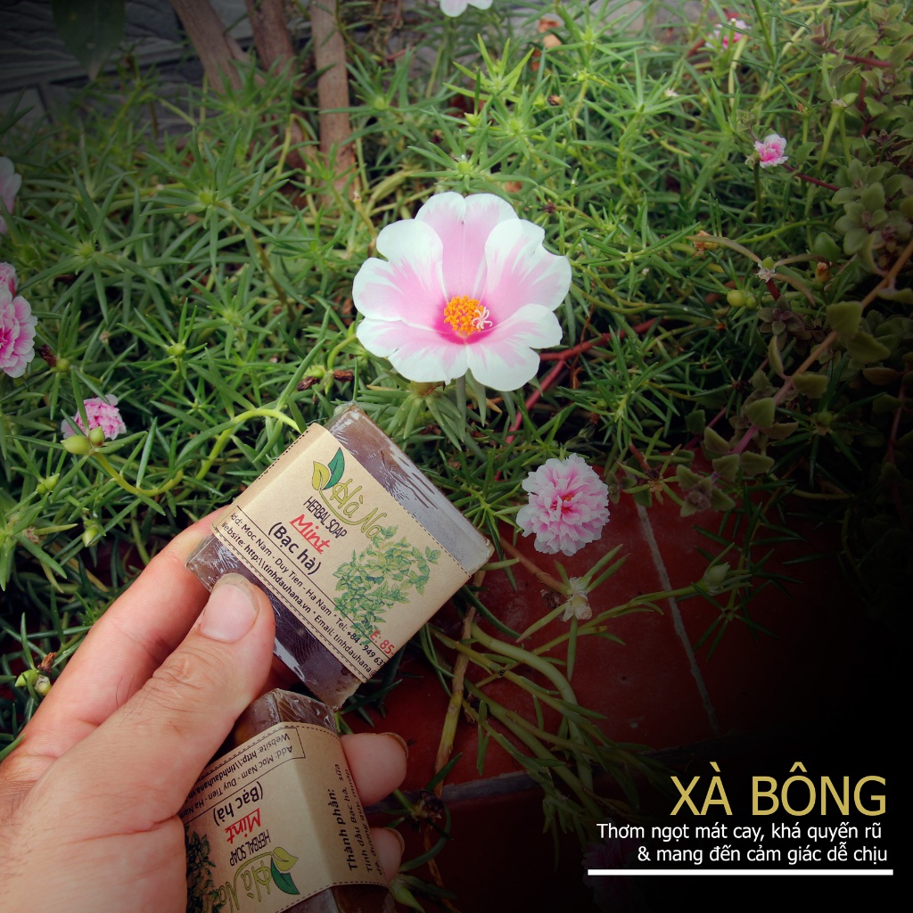 Xà Bông thảo dược - Thích hợp với các loại da mụn, da dầu, da nhạy cảm