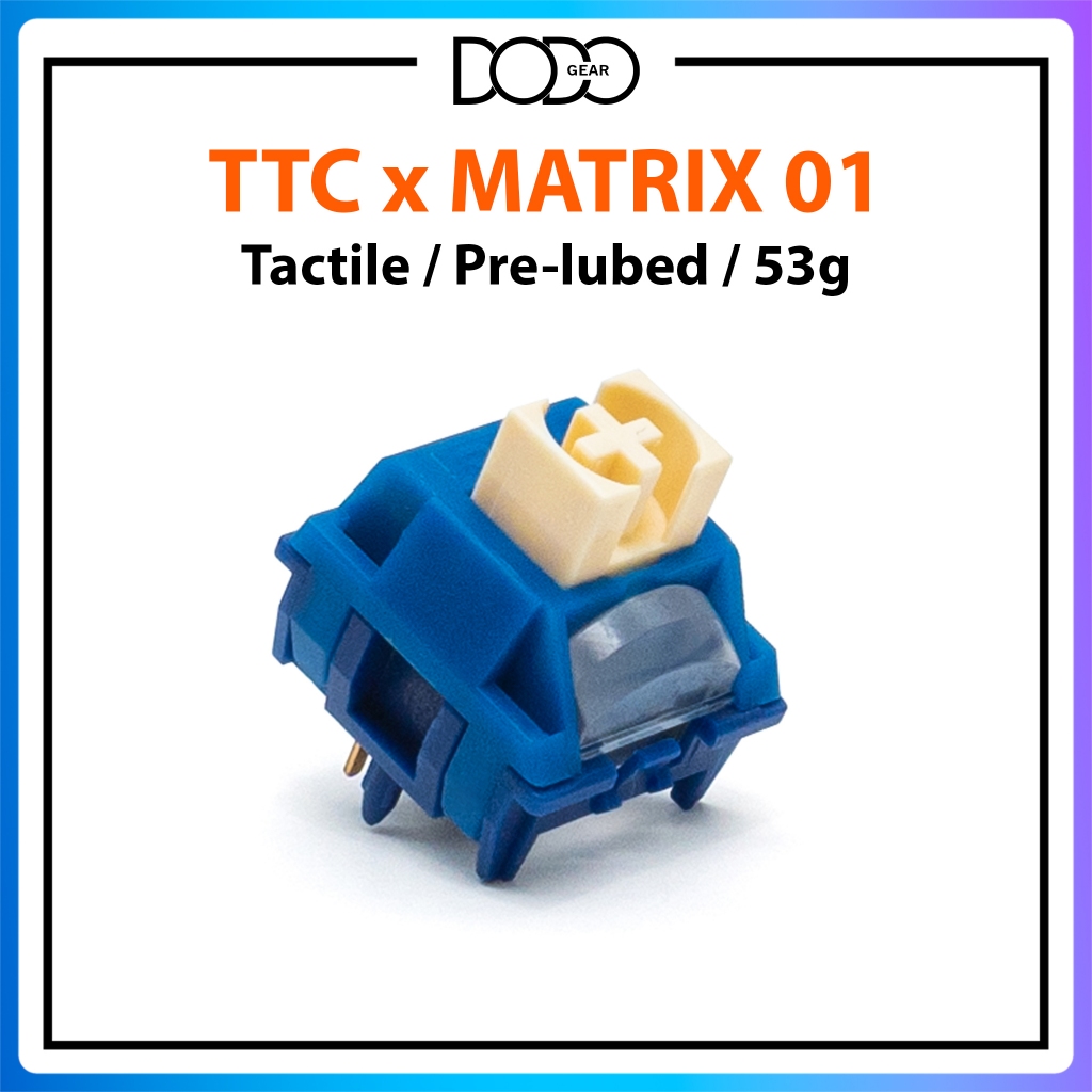 Switch TTC Matrix 01 5 PIN Linear 45g Tactile 53g công tắc bàn phím ...
