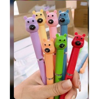 Combo 10 chiếc bút gấu GB01/capybara/labubu ngòi kim tinh siêu bền