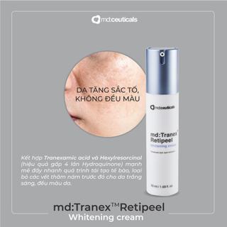Kem Dưỡng Trắng Sáng Da md:Ceuticals md:Tranex™ Retipeel Whitening Cream 50ml