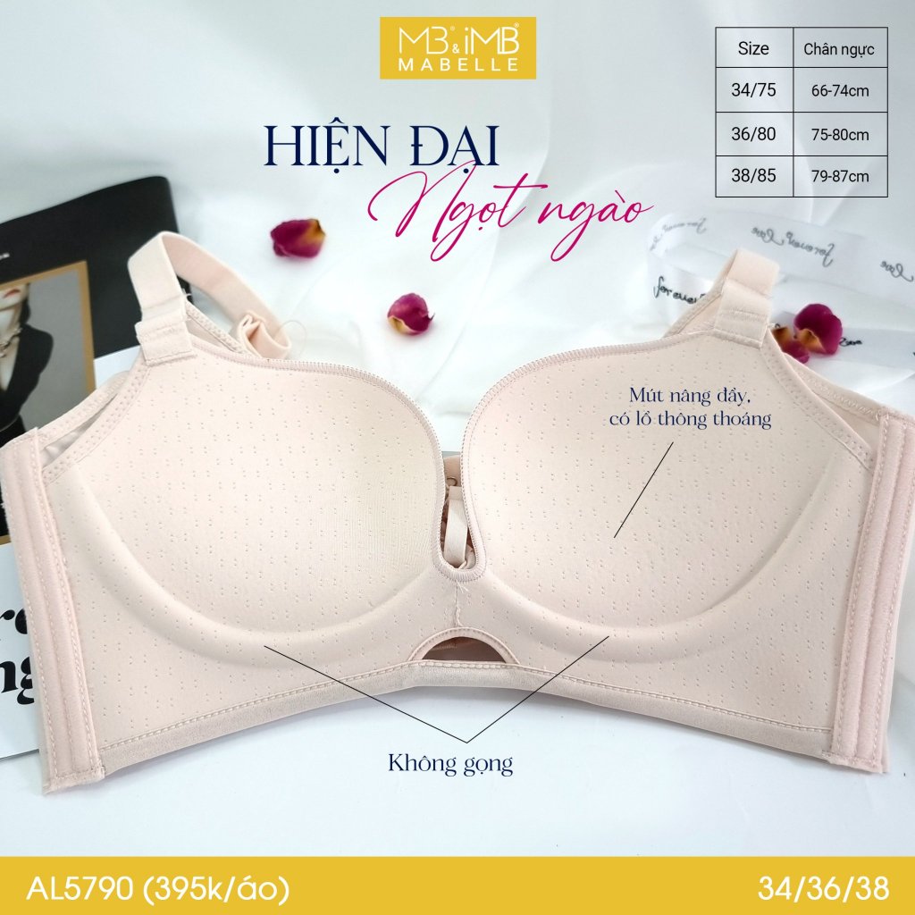 Áo Ngực Siêu Mềm Mịn, Tạo Khe Tự Nhiên, Hạn Chế Mỡ Lưng, Nách Cho Chị Em