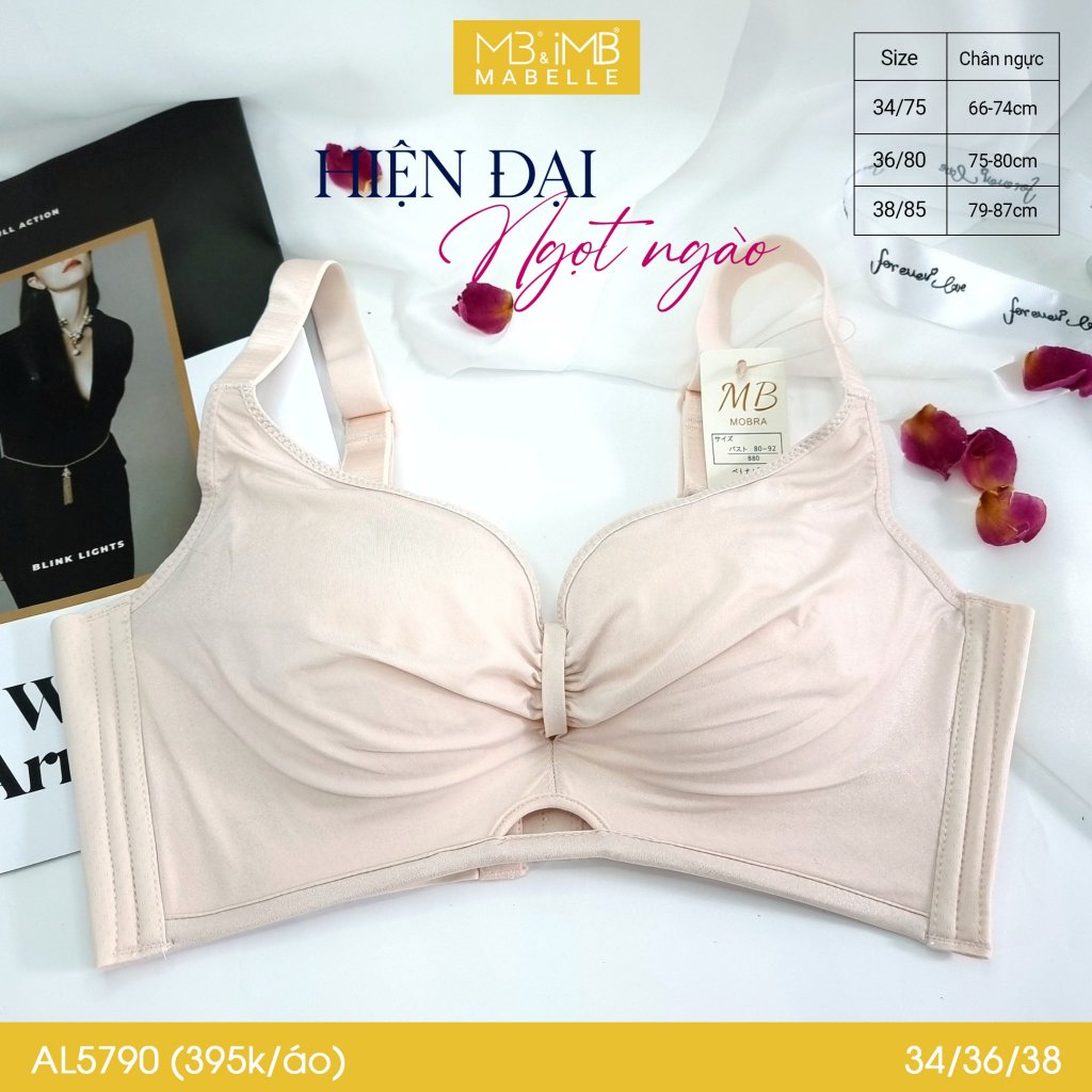 Áo Ngực Siêu Mềm Mịn, Tạo Khe Tự Nhiên, Hạn Chế Mỡ Lưng, Nách Cho Chị Em