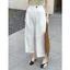 Quần baggy linen cạp cao phối cúc lệch 4 màu A2044