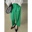 Quần baggy linen cạp cao phối cúc lệch 4 màu A2044
