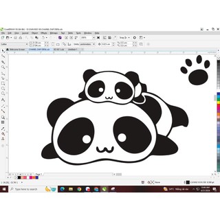 tem xe điện qijang vc hình gấu trúc
