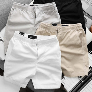Quần short kaki Basic chất liệu cotton cao cấp lưng thun co dãn thoải mái phong cách trẻ trung năng động được đổi trả