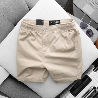 Quần short kaki Basic chất liệu cotton cao cấp lưng thun co dãn thoải mái phong cách trẻ trung năng động được đổi trả