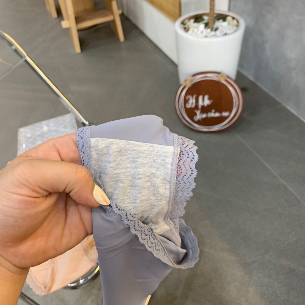 Quần Lót Nữ Lụa Băng, Siêu Co Giãn, Hạn Chế Hằn, Kháng Khuẩn, Siêu Mềm Mại, Mỏng Mát