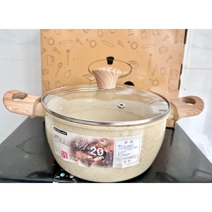 NỒI NHẬT VÂN ĐÁ CHỐNG DÍNH ❌ SIZE 20CM dày dặn cực đẹp
