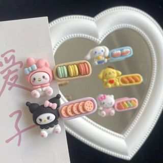 [🔥XƯỞNG SALE SẬP SÀN🔥] Set 2 Kẹp Tóc Hoạt Hình Melody Kuromi Cinnamon Dễ Thương K301