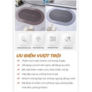 THẢM CHÙI CHÂN SIÊU THẤM NƯỚC CHỐNG TRƠN TRƯỢT