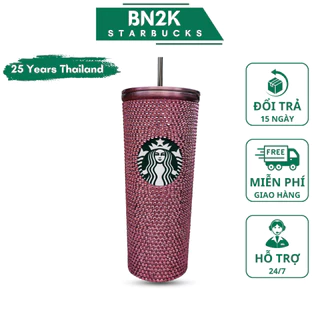 Ly Giữ Nhiệt Starbucks 25 Years Thailand Đính Đá Dung Tích 510ml - BN2K