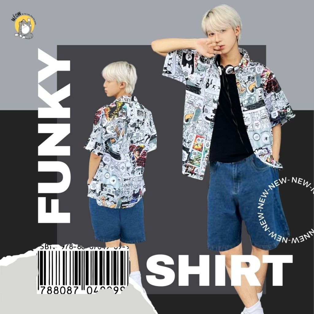 [Funky Shirt] - áo sơ mi hoạ tiết - Made by Méow [album 3] - [KHÁCH IU ...