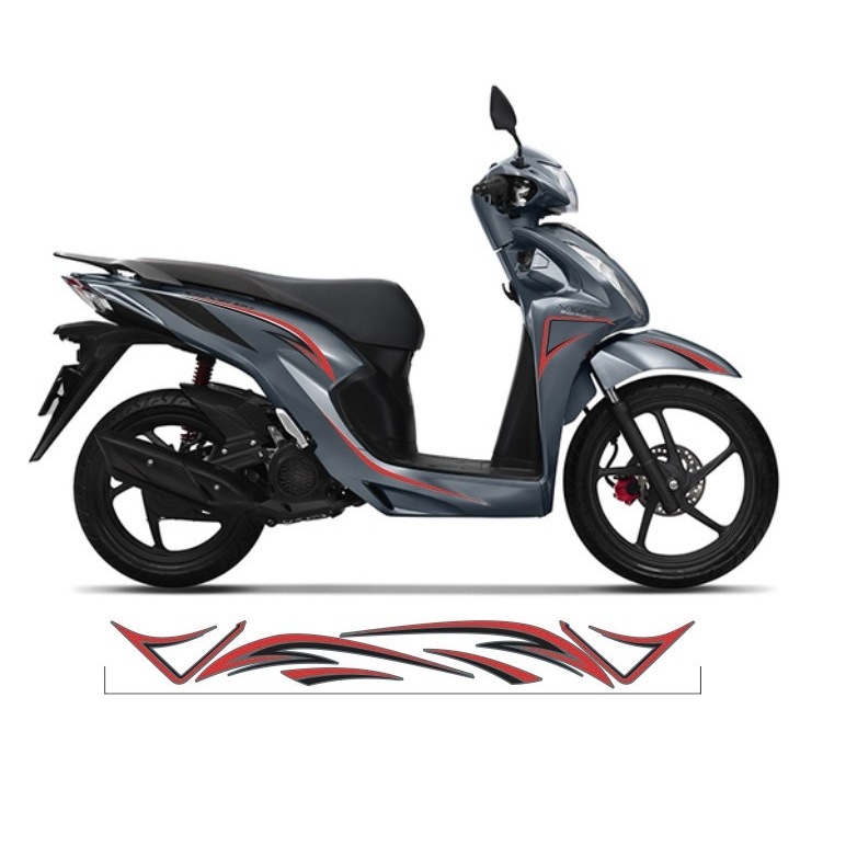 Tem rời vision cao cấp chất liệu in 3 lớp PPF chống nước không phai màu