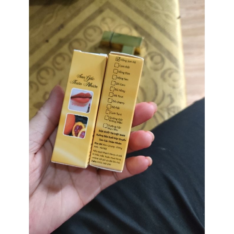 sỉ sl son sáp lì 10 cây  son sáp lì  khách đặt hàng 10 cây   nt cho shop  shop gửi theo màu khách nt