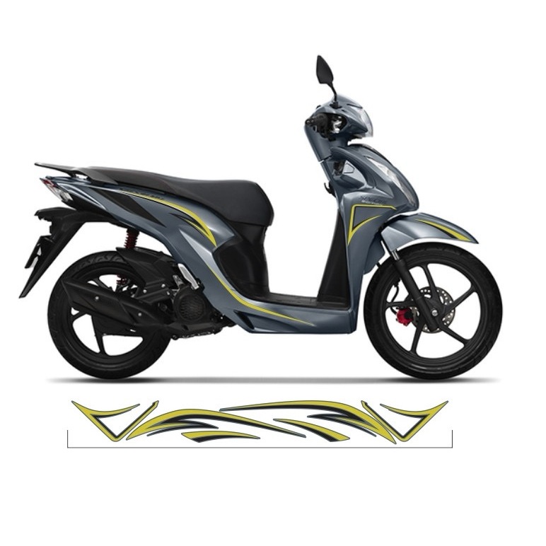 Tem rời vision cao cấp chất liệu in 3 lớp PPF chống nước không phai màu