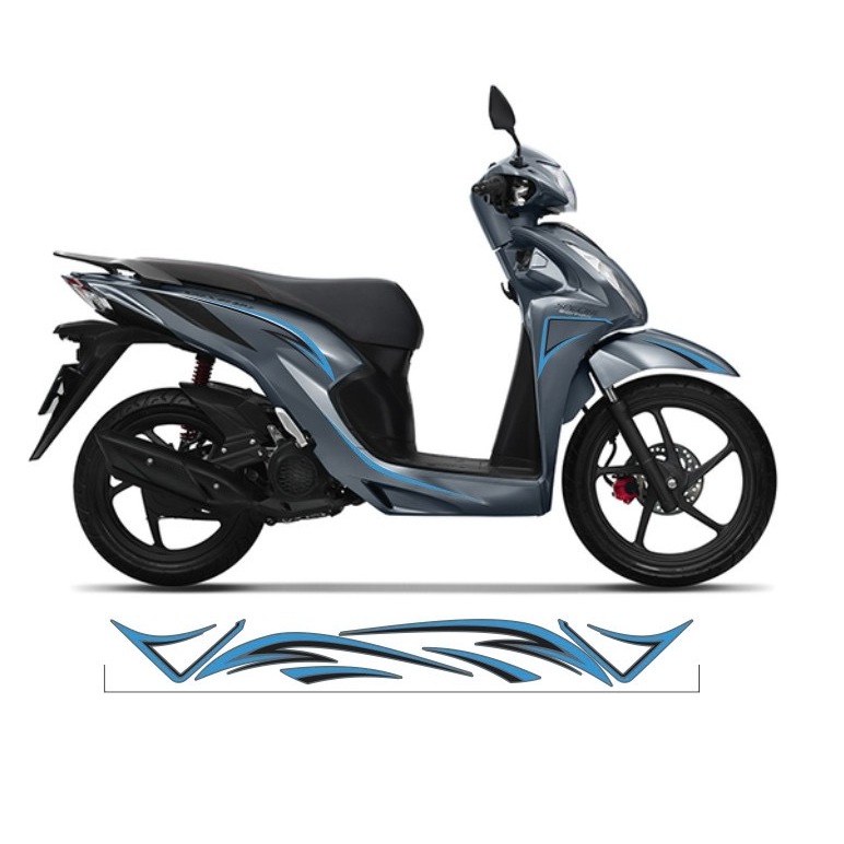 Tem rời vision cao cấp chất liệu in 3 lớp PPF chống nước không phai màu