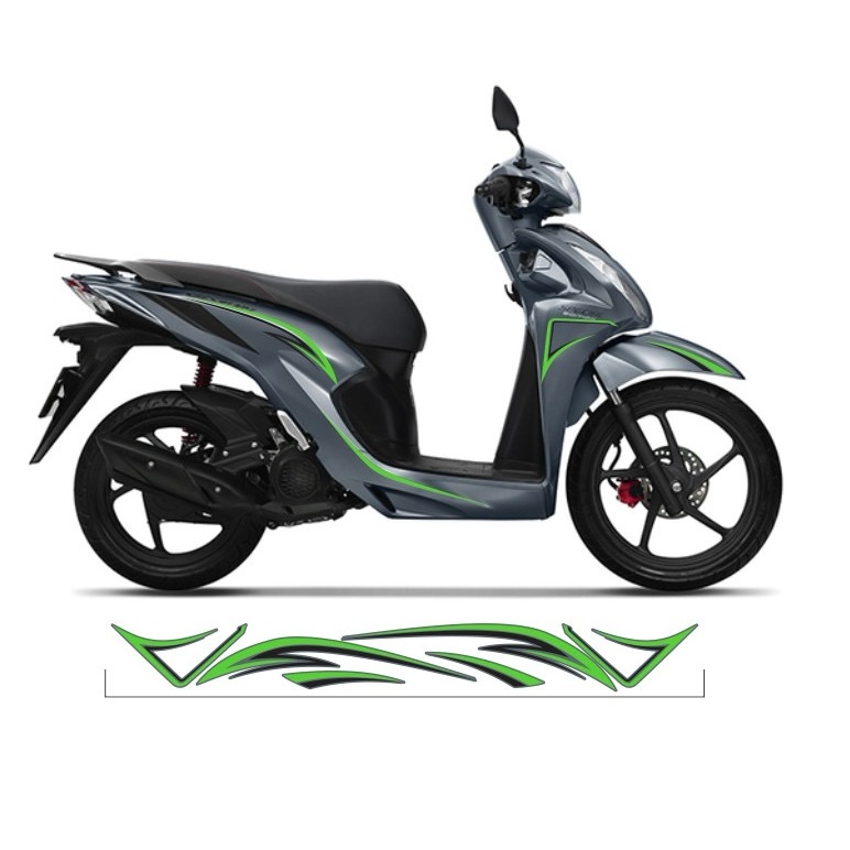Tem rời vision cao cấp chất liệu in 3 lớp PPF chống nước không phai màu