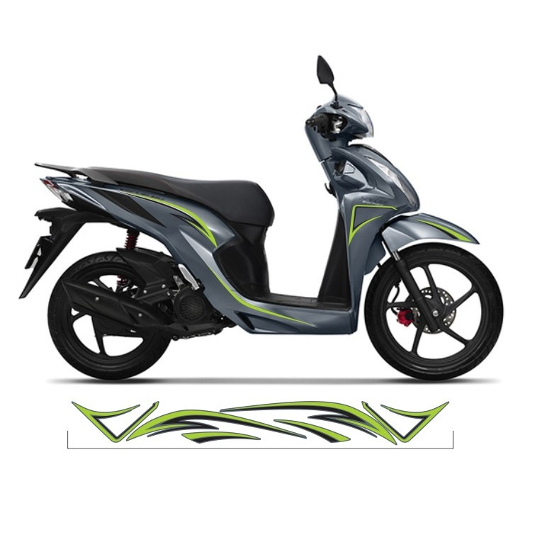 Tem rời vision cao cấp chất liệu in 3 lớp PPF chống nước không phai màu