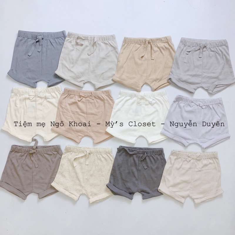 [MD96] 3-7kg Quần short đùi cạp chun chất liệu cotton mềm mát cho bé yêu các hãng xuất xịn siêu đẹp