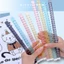 CÒNG RỜI NHỰA CỨNG MÀU THẠCH NHIỀU LỖ A4/B5/A5/A6/A7