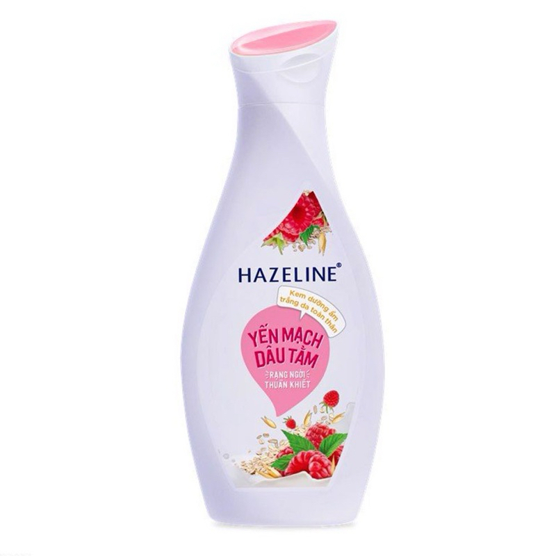 Sữa dưỡng thể HAZELINE Matcha & Lựu Đỏ - Yến mạch dâu tằm 230m l- 370ml