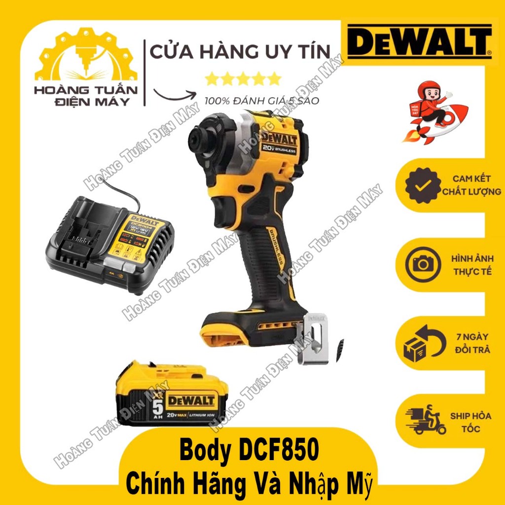 Body Máy bắt vít dcf850 Dewalt DCF850 Chính Hãng Và Nhập Mỹ-Hoàng Tuấn ...