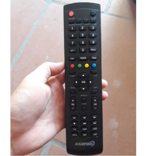 Điều khiểnTIVI Asano - Remote TIVI Asano Model 0607 - REMOTE ĐIỀU KHIỂN ...
