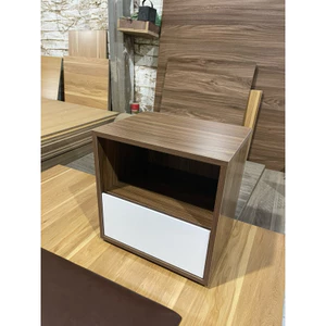 tủ đầu giường gỗ mdf màu nâu óc chó 40x31x41 [giao mỗi đơn 1 chiếc]
