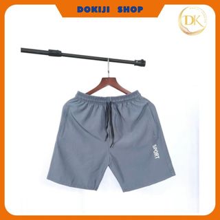 COMBO 3 Quần đùi nam thể thao in chữ SPORT, quần short nam chất vải gió co gián 4 chiều thoải mãi.