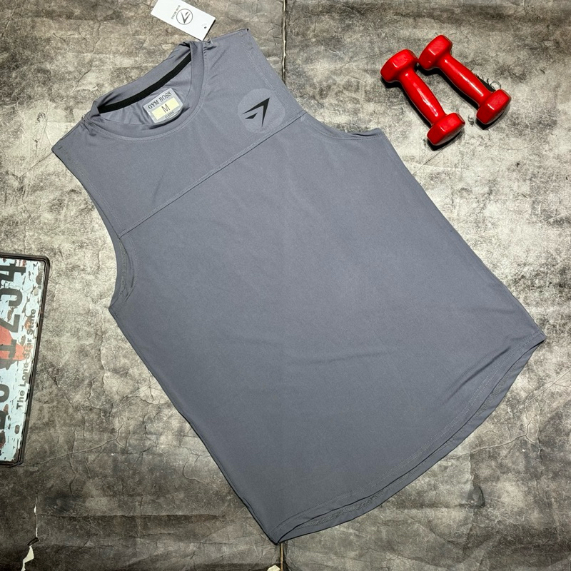 Áo Tank Top Tập Gym Thể Thao GB,Chất Thun Lạnh 4 Chiều Thoải Mái Thoáng Mát GB219