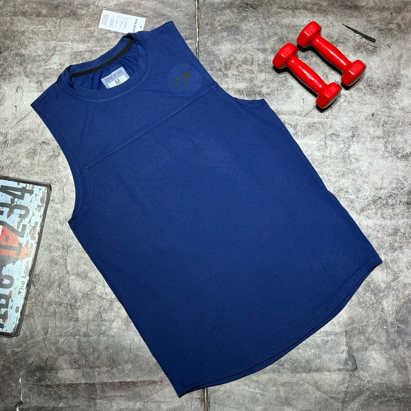 Áo Tank Top Tập Gym Thể Thao GB,Chất Thun Lạnh 4 Chiều Thoải Mái Thoáng Mát GB219