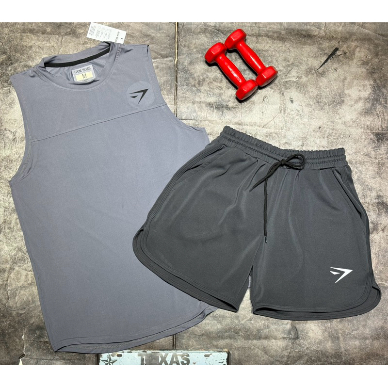 Bộ Quần Áo Tập Gym Squats + Tank Top GB