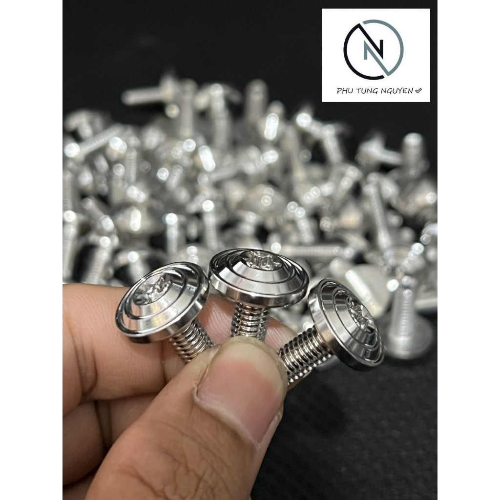 Ốc dàn áo inox 304 6li dù thái V2 gắn dàn áo cho nhiều dòng xe máy (mã ...