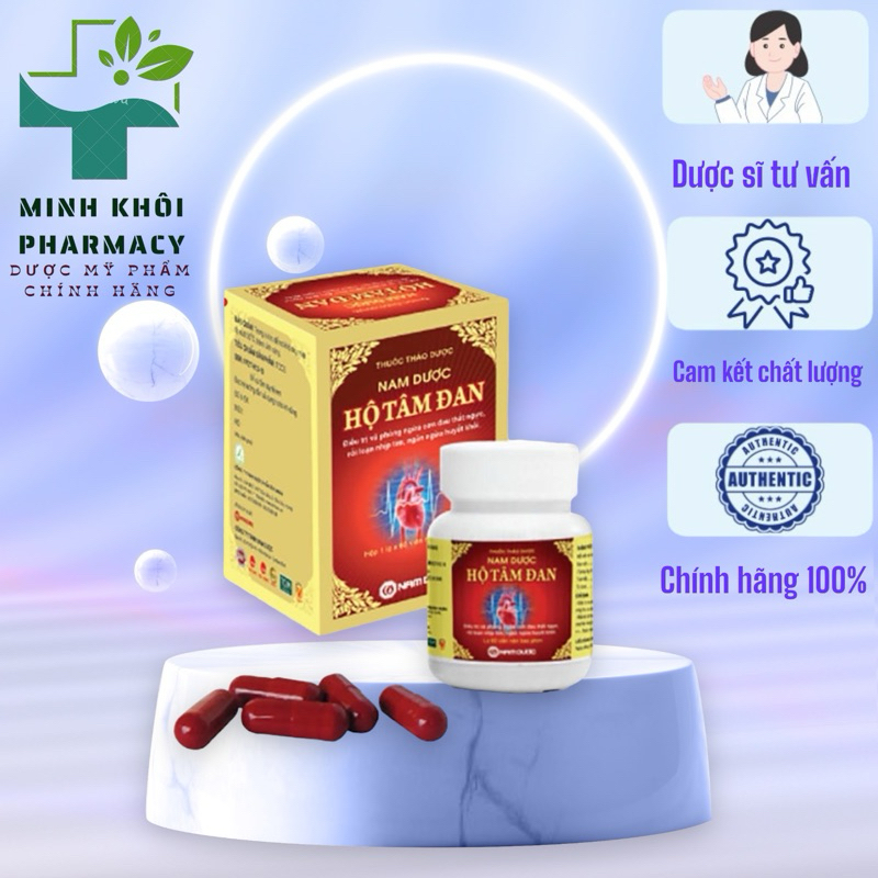 Hộ Tâm Đan Nam Dược phòng ngừa cơn đau thắt ngực loạn nhịp tim huyết ...
