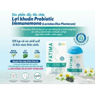 Dung dịch vệ sinh FATIMA bổ sung lợi khuẩn [hàng chính hãng ]