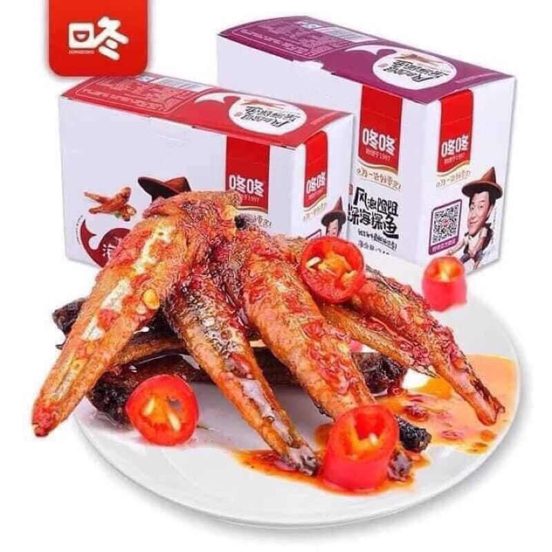 Sỉ 10 Hộp Cá Cay Hồ Nam ( hộp 20 gói)