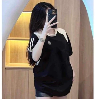 Áo thun nữ tay lỡ chất cotton su G NGƯỢC phong cách Hàn Quốc  CAMASTORE M1357