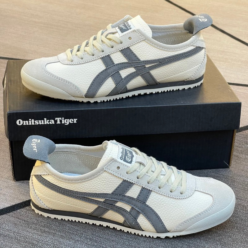 Giày Tiger Asics E Onitsuka Tiger Giày Onitsuka Tiger Mexico 66 White Black  1183A201-126