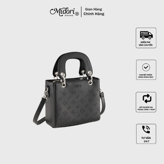 Túi Xách Da PU LADY Đeo Chéo Nam Nữ Monogram Đựng Điện Thoại Đi Chơi Tiệc | MIDORI FOR MAN