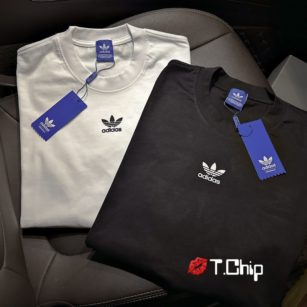 Áo Phông adidas In Logo Trước Ngực Form Rộng Tay Lỡ Chất Vải Cotton Mát ...