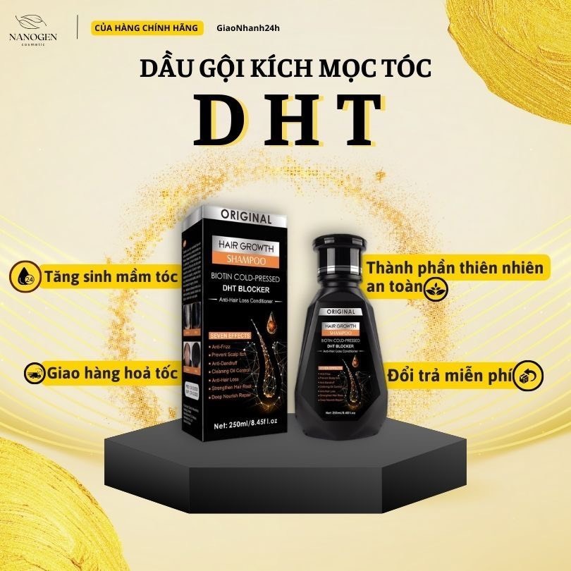 Combo Dầu Gội Và Serum DHT Kích Thích Mọc Tóc