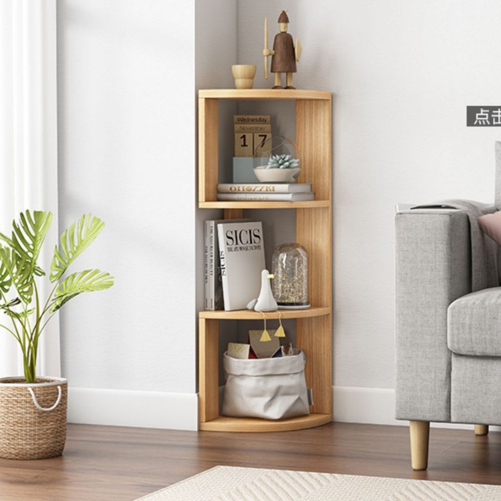 Kệ sách góc tường, kệ góc tường decor nhà cửa, kệ để bàn làm việc, bàn ...